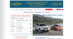 Desktop Screenshot of eurocars-creta.com